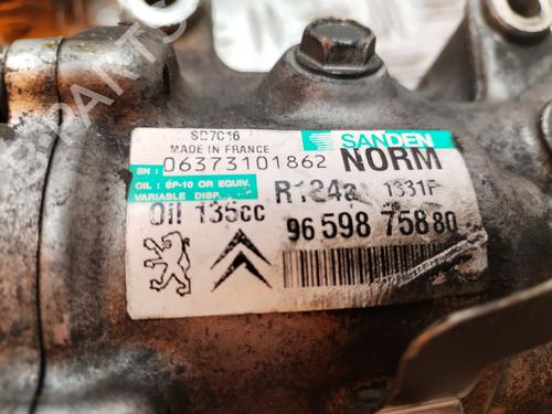 Compressore A/C CITROËN BERLINGO / BERLINGO FIRST Box Body/MPV (M_) 2.0 HDI 90 (MBRHY, MCRHY) | BP25904418M34 