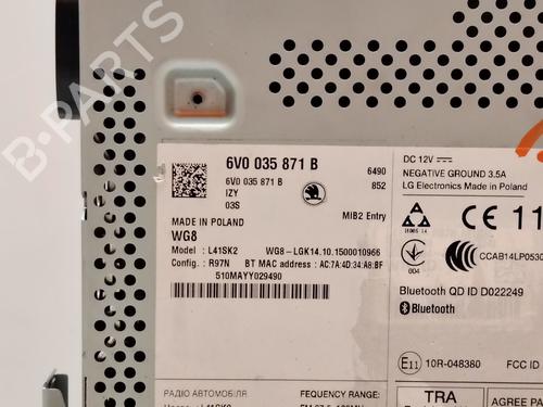 Radio SKODA FABIA IV (PJ3) | BP37595413E6 - Image 5