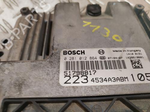 Engine control unit (ECU) FIAT DOBLO MPV (119_, 223_) 1.9 JTD | BP25863100M57