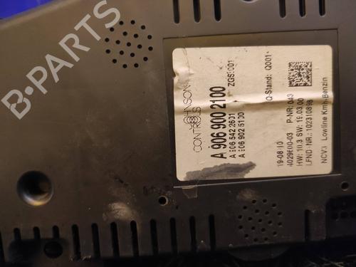 Instrument cluster MERCEDES-BENZ SPRINTER 3-t Van (B906) 213 CDI (906.611, 906.613) | BP17507515C47