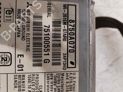 Radio MITSUBISHI OUTLANDER II (CW_W)  | BP22619575E6 