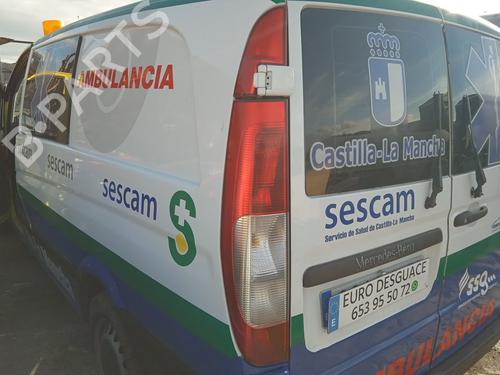 Right front brake caliper MERCEDES-BENZ VITO / MIXTO Van (W639)  | BP17504329M104 