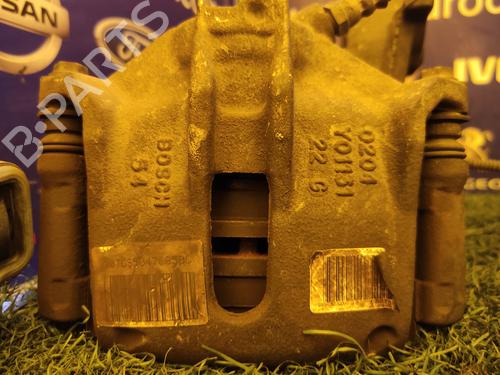 Venstre bremsekaliber foran PEUGEOT 208 I (CA_, CC_) 1.4 HDi (68 hp) 17507229