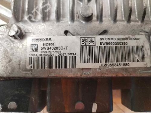 Engine control unit (ECU) CITROËN C3 I (FC_, FN_) 1.4 HDi | BP18107951M57