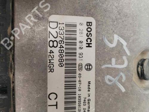 Engine control unit (ECU) PEUGEOT BOXER Van (244) | BP21006927M57