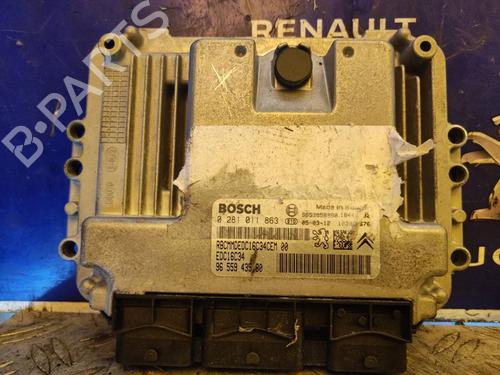 Used Engine control unit (ECU) PEUGEOT 307 (3A/C) 1.6 HDi (90 hp) 17500060