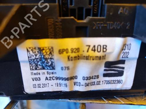 Instrument cluster SEAT IBIZA IV SC (6J1, 6P5) 1.2 TSI | BP17499536C47
