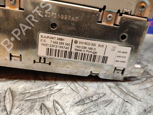 Radio VW EOS (1F7, 1F8) 2.0 TDI | BP17500284E6 