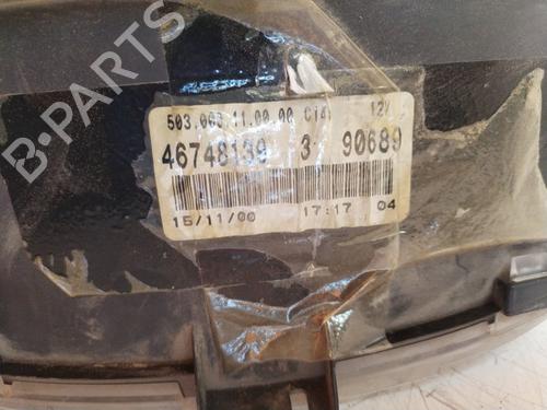 Instrument cluster FIAT DOBLO Box Body/MPV (223_) 1.9 D (223ZXB1A) | BP17505381C47 