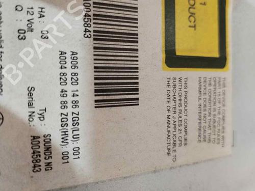 Radio MERCEDES-BENZ SPRINTER 5-t Platform/Chassis (B906) | BP21063938E6