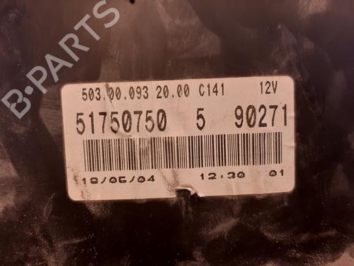 Instrument cluster FIAT DOBLO MPV (119_, 223_) 1.9 JTD (223AXE1A) | BP17507322C47 