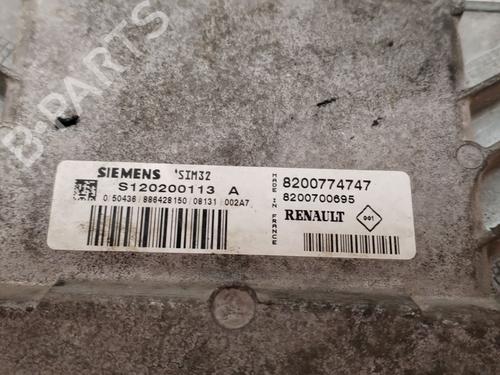 Computer motormanagement RENAULT TWINGO II (CN0_) 1.2 16V (CN0K, CN0V, CN0A) | BP23867244M57