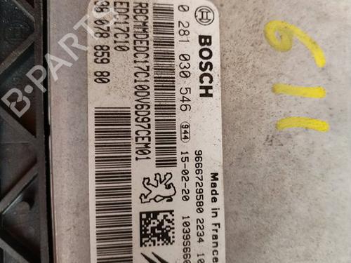 Engine control unit (ECU) CITROËN BERLINGO MULTISPACE (B9) 1.6 HDi 75 16V | BP17505602M57 