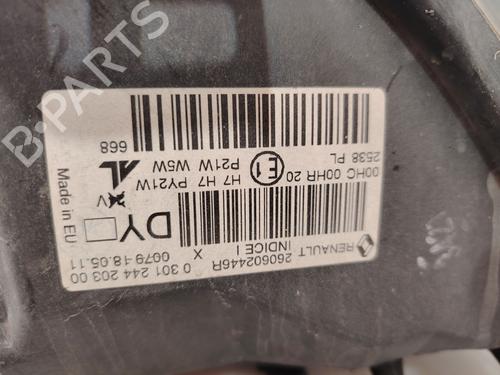 Left headlight RENAULT MEGANE III Hatchback (BZ0/1_, B3_) 1.5 dCi (BZ1G, BZ1W, BZ0R) | BP37081910C28 - Image 3