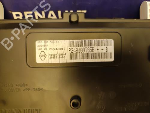 Instrument cluster RENAULT MASTER III Van (FV) 2.3 dCi 110 FWD (FV0R, FV0W, FV1A) | BP17508341C47