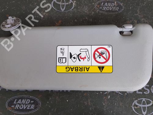 Used Right sun visor TOYOTA YARIS (_P13_) 1.5 Hybrid (NHP130_) (101 hp) 17851688