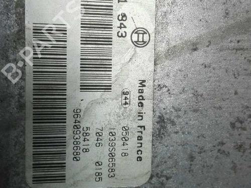 Engine control unit (ECU) PEUGEOT EXPERT Van (222) 2.0 HDI | BP17845845M57 