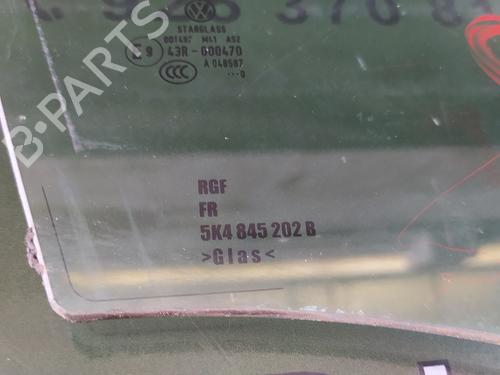 Front right door window VW GOLF VI (5K1)  | BP18465571C19 