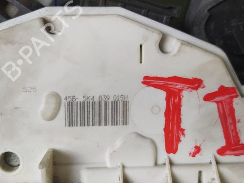 Rear left lock VW GOLF VI (5K1)  | BP18465564C100 