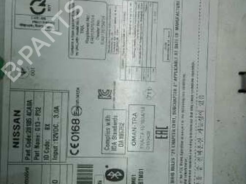 Radio NISSAN QASHQAI II (J11, J11_) 1.5 dCi | BP17848746E6 