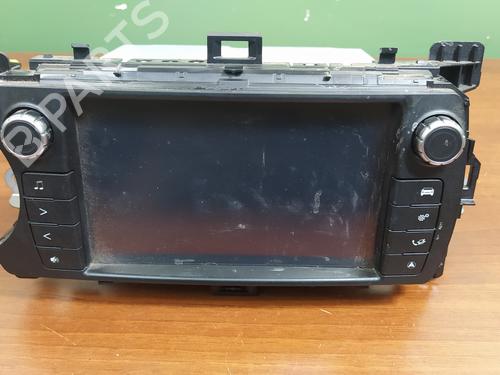 Used Radio TOYOTA YARIS (_P13_) 1.5 Hybrid (NHP130_) (101 hp) 17851734