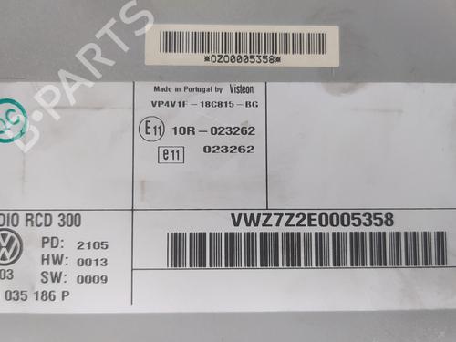 Radio VW GOLF V (1K1)  | BP18063615E6 