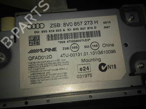 Used Electronic module AUDI A3 Sportback (8VA, 8VF) 1.6 TDI (110 hp) 17843778