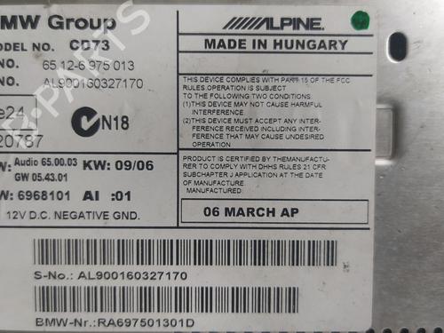 Radio BMW 3 (E90) 320 d | BP17852402E6 