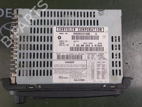 Radio JEEP CHEROKEE (KJ) 2.8 CRD 4x4 | BP17850849E6 