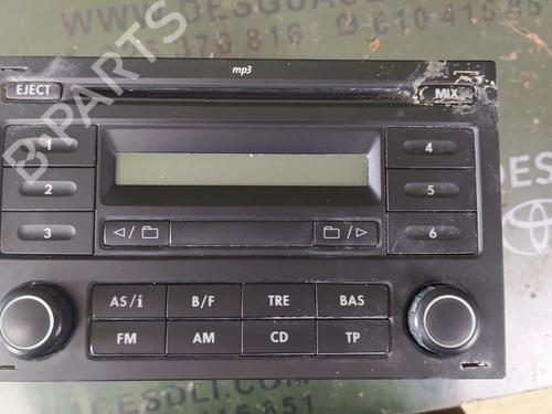 Used Radio VW POLO (9N_, 9A_) 1.4 TDI (70 hp) 17853062