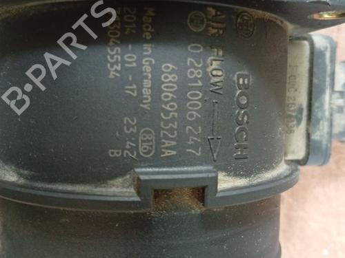 Mass air flow sensor JEEP GRAND CHEROKEE IV (WK, WK2) 3.0 CRD V6 4x4 | BP28671166M95