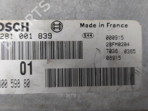 Engine control unit (ECU) CITROËN SAXO (S0, S1) 1.5 D | BP23564399M57 