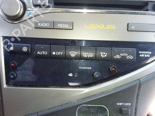 Used Climate control LEXUS RX (_L1_) [2008-2015]  25771307