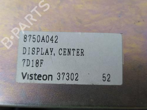 Display monitor MITSUBISHI PAJERO IV (V8_W, V9_W) 3.2 DI-D 4WD (V98W, V88W) | BP17855096C48 
