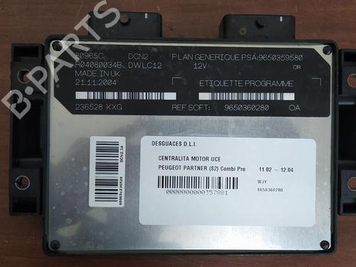 Used Engine control unit (ECU) PEUGEOT PARTNER MPV (5_, G_) [1996-2025]  24815446