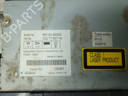 Radio TOYOTA RAV 4 III (_A3_) 2.2 D 4WD (ALA30_, ALA30R) | BP17848331E6 