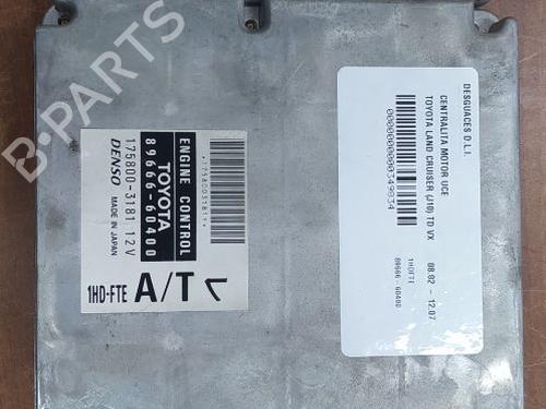 Used Engine control unit (ECU) Engine control unit (ECU) TOYOTA LAND CRUISER 100 (_J1_) 4.2 TD (HDJ100_, HDJ100) (204 hp) 36387232 36387232