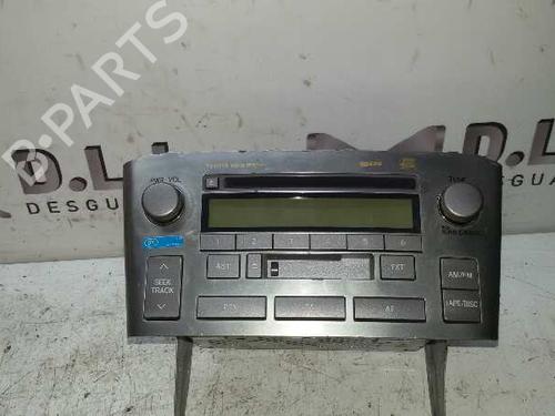 Used Radio TOYOTA AVENSIS (_T25_) 2.0 D-4D (CDT250_, CDT250R) (116 hp) 17842963