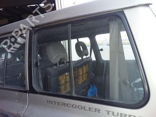 Used Rear left quarter glass MITSUBISHI GALLOPER (JK-01) 2.5 TD intercooler (99 hp) 25816810