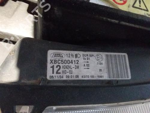 Used Left headlight Left headlight LAND ROVER DISCOVERY III (L319) 2.7 TD 4x4 (190 hp) 34438516 34438516
