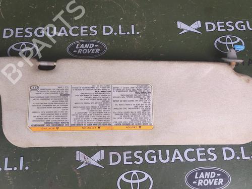 Right sun visor TOYOTA LAND CRUISER 90 (_J9_) 3.0 TD (KZJ90_, KZJ95_, KZJ90R, KZJ95R, KZJ90W, KZJ95W) | BP17851944I2 