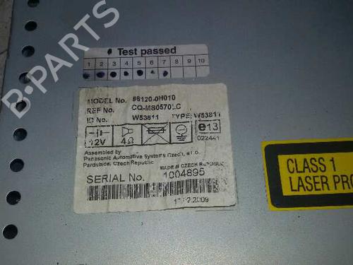 Radio TOYOTA AYGO (_B1_) 1.0 (KGB10_, KGB10R) | BP17840889E6 