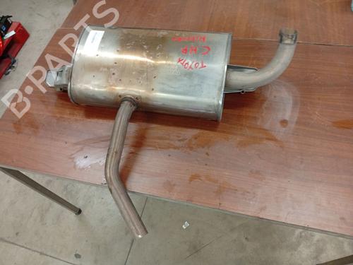 Used Exhaust system Exhaust system TOYOTA C-HR (_X1_) 1.8 Hybrid (ZYX10_, ZYX11_, ZYX10R, ZYX11R) (122 hp) 33327676 33327676