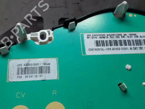 Instrument cluster CITROËN C3 II (SC_)  | BP18465771C47 