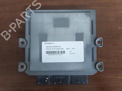 Used Engine control unit (ECU) PEUGEOT 407 (6D_) 2.0 (6DRFNB, 6DRFNE) (136 hp) 26287787