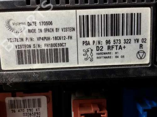 Climate control PEUGEOT 407 (6D_)  | BP18465816I5 