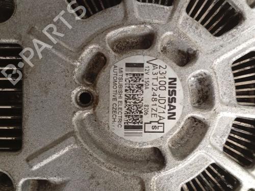 Alternator NISSAN QASHQAI I (J10, NJ10) 2.0 dCi | BP30175651M7