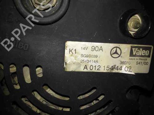 Used Alternator MERCEDES-BENZ A-CLASS (W168) A 170 CDI (168.008) (90 hp) 17840400
