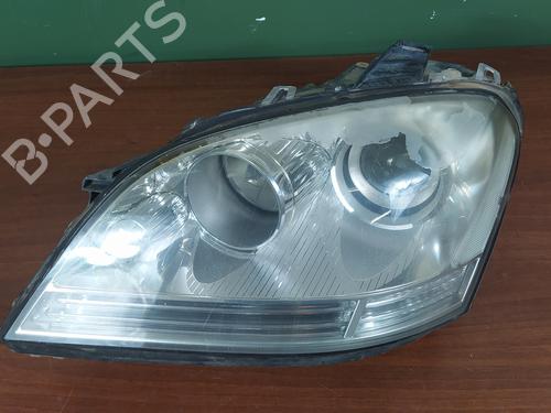 Used Left headlight MERCEDES-BENZ M-CLASS (W164) ML 500 4-matic (164.175) (306 hp) 18040040