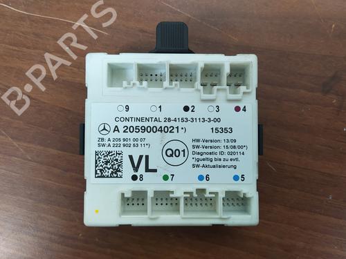 Used Electronic module MERCEDES-BENZ C-CLASS (W205) C 220 BlueTEC / d (205.002, 205.004) (170 hp) 22610828